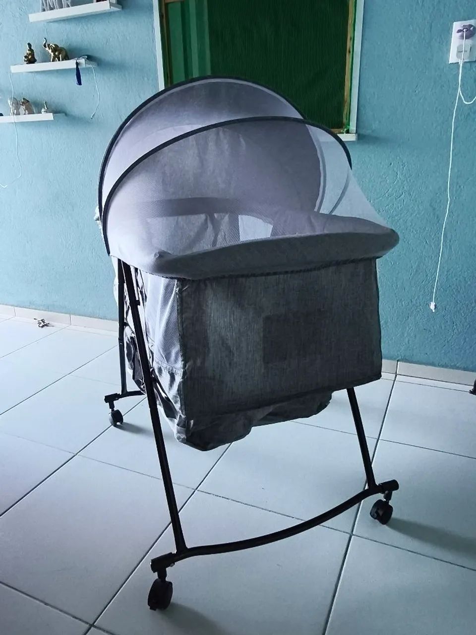 Mini Berço (acompanha colchonete) - Foto 5