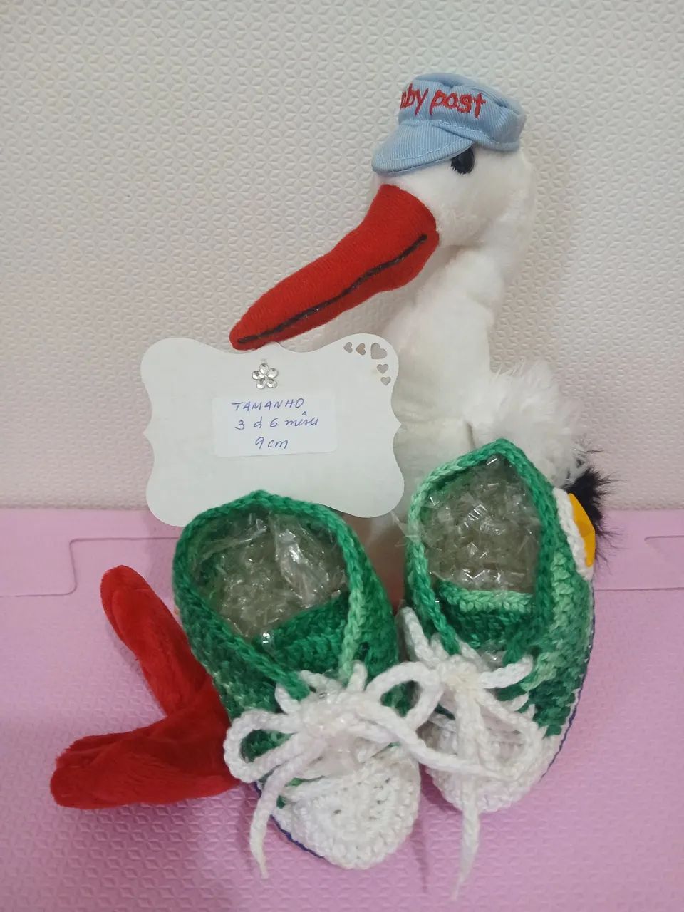 Sapatinho de Crochê Artesanal