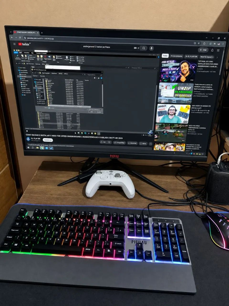 Pc Gamer Ryzen Completo - Foto 4