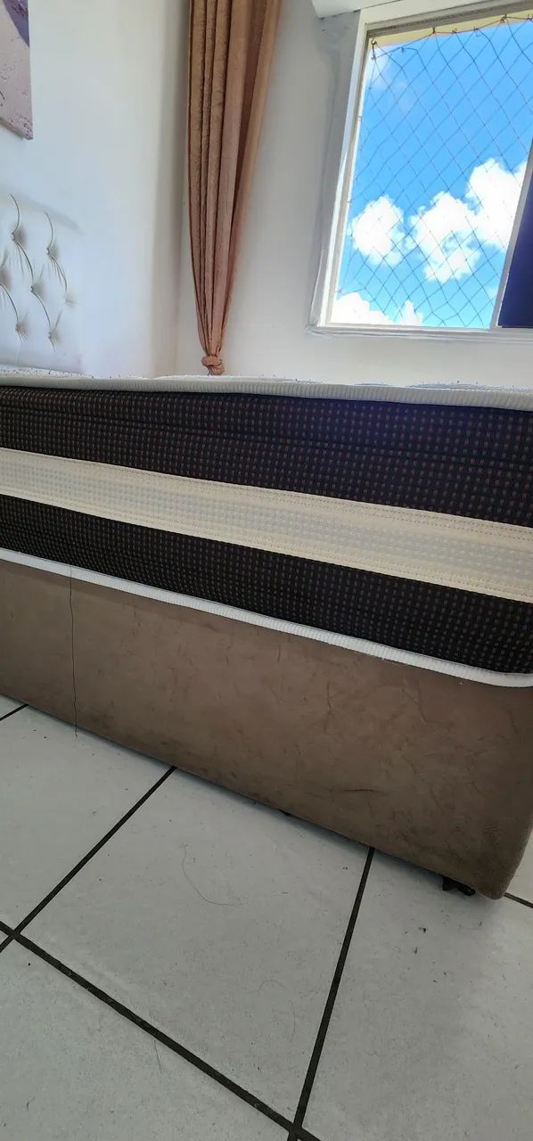 Colchão casal molas Bonnell parcela em ate 10x