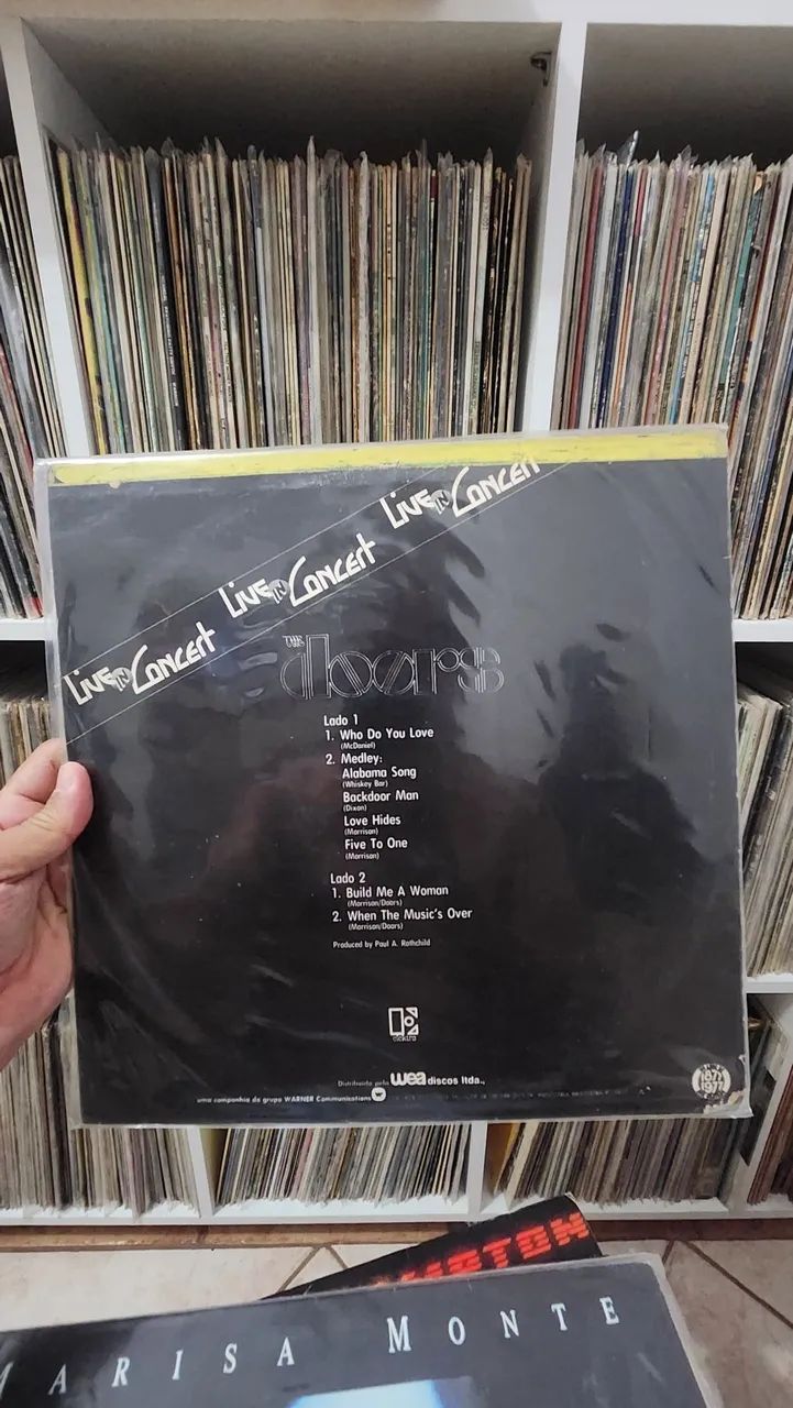DISCOS VINIL.LP THE DOORS LIVE - Foto 2