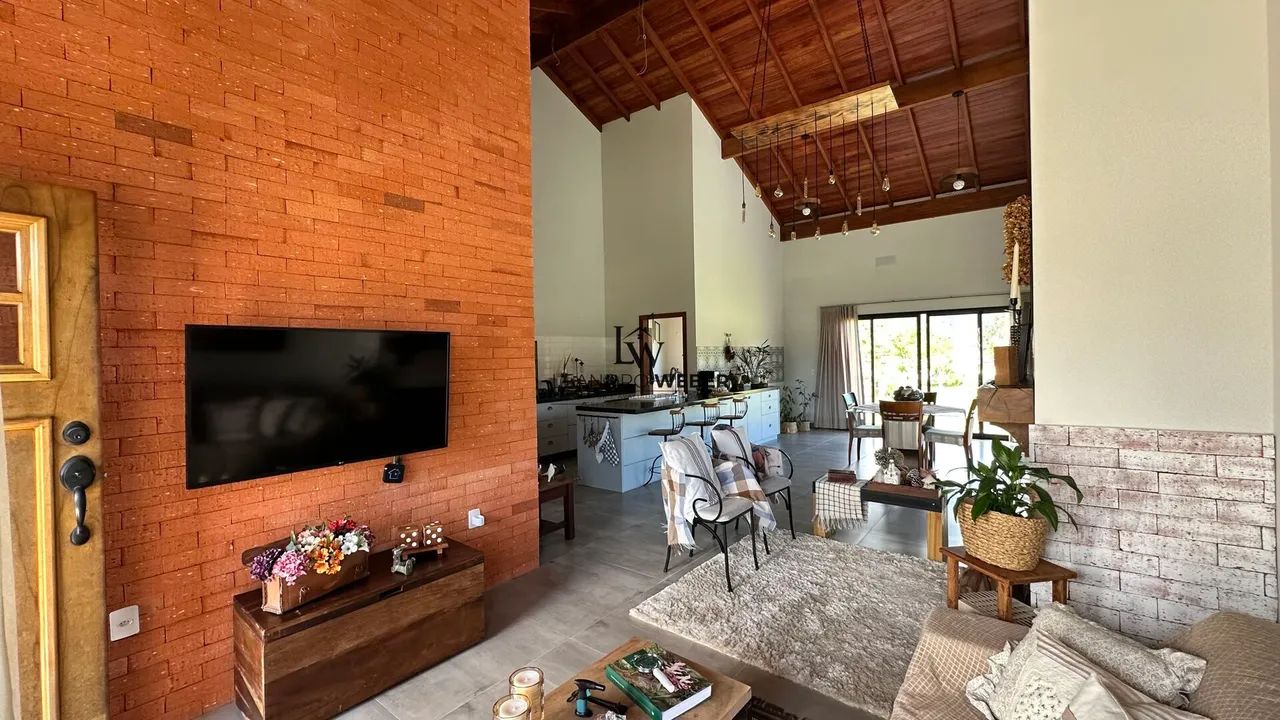 Casa de Campo 3 dormitórios - Averbada - Antônio Carlos - SC - Foto 5