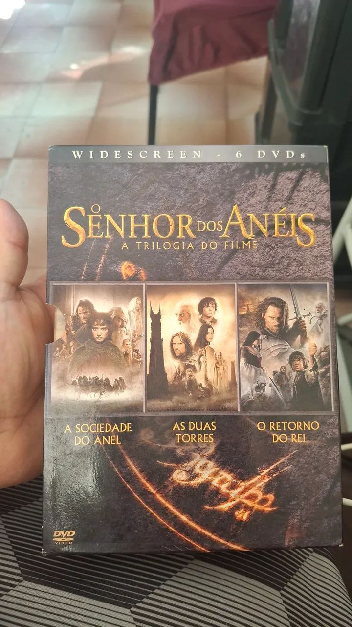 SENHOR DOS ANÉIS TRILOGIA (DVD)