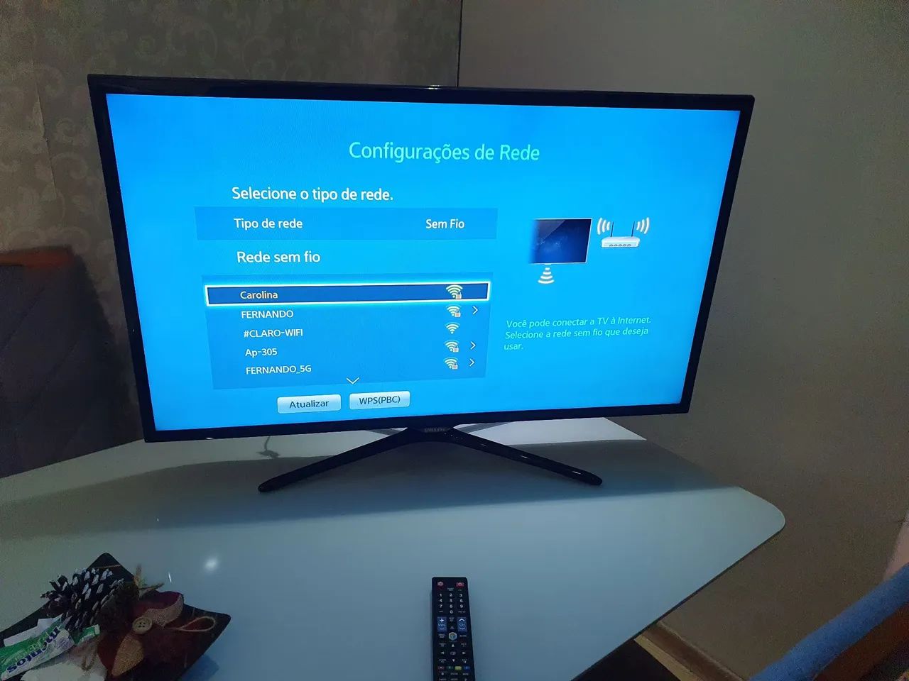 Smart tv samsung 42 polegadas full HD - Foto 4