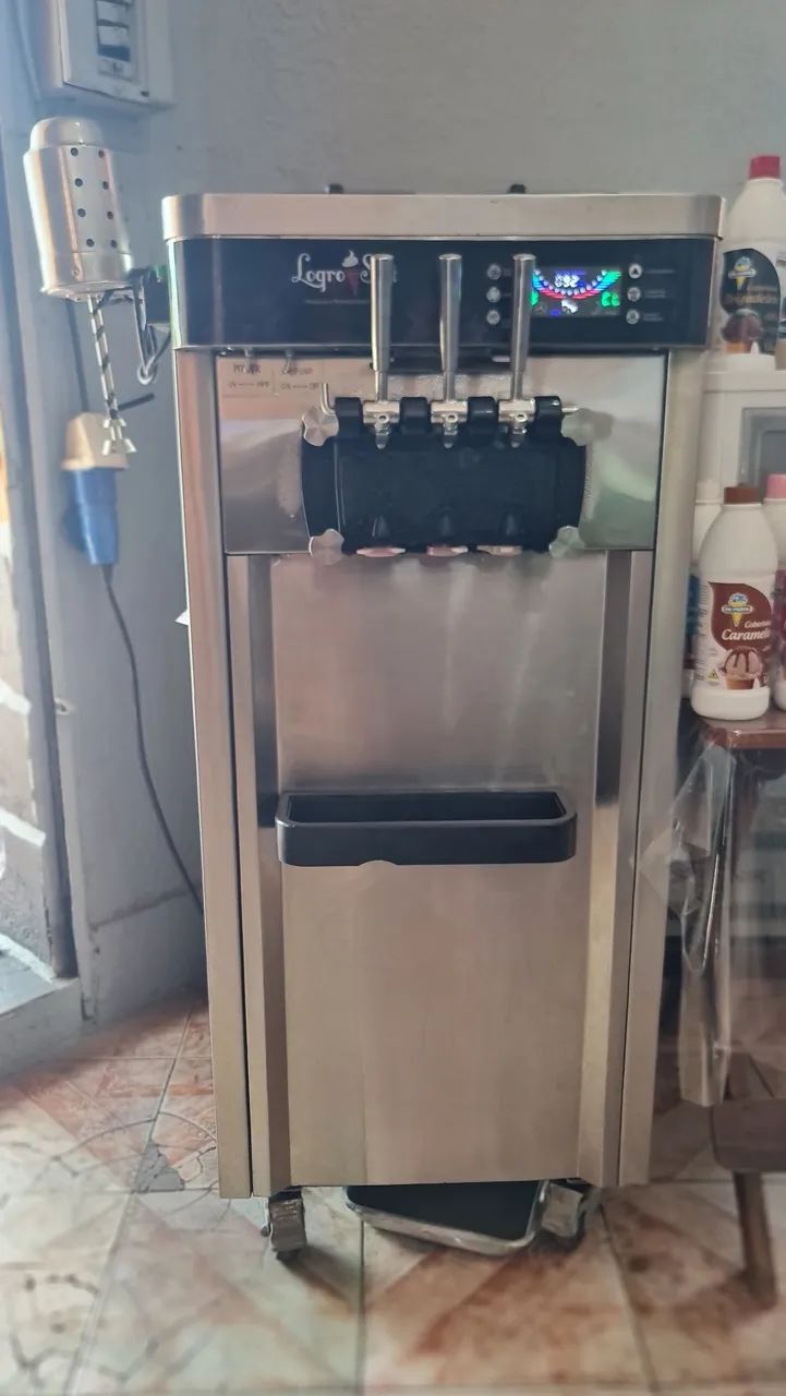 Máquina de Sorvete Expresso completa 