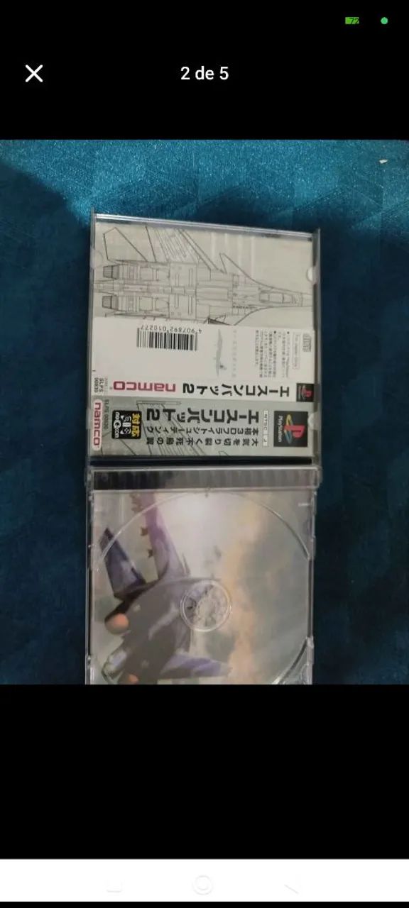 Jogo ace combat Playstation 1