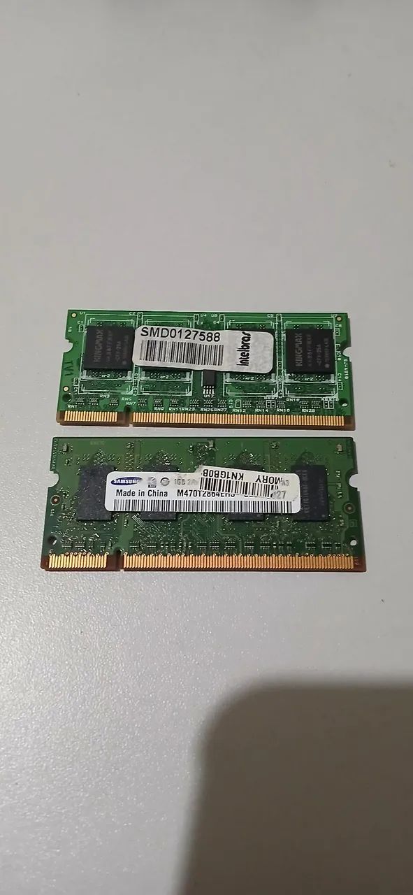 Memória ddr 2 1gb