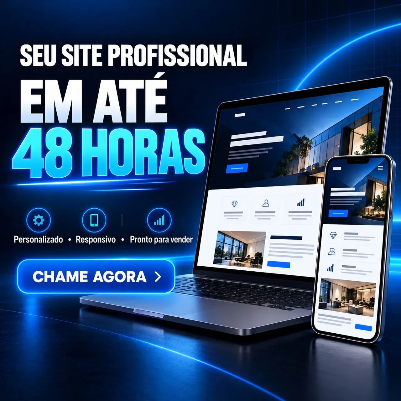 Criação de Site Profissional ? Entrega em até 48 Horas