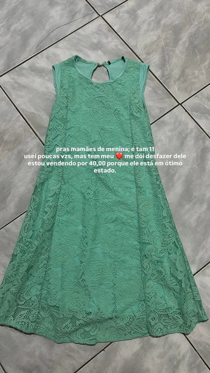 vestido de renda 