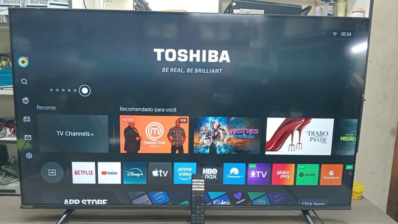 Smart 55 polegadas 4k completa 