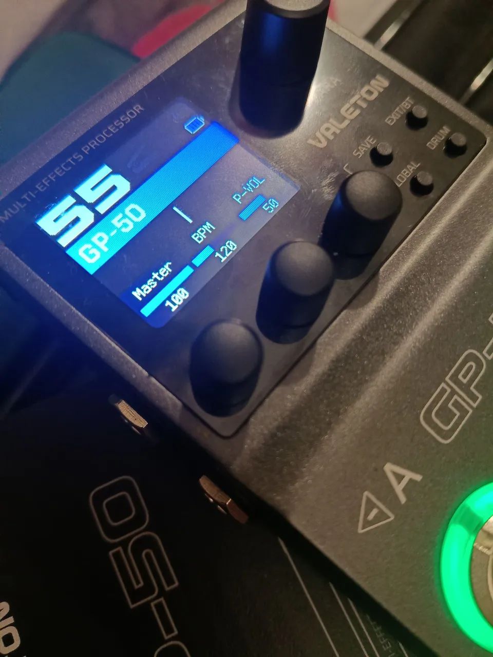 Valeton GP 50 Nova Na caixa 