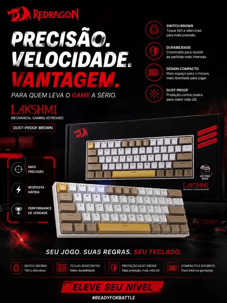 Teclado redragon 