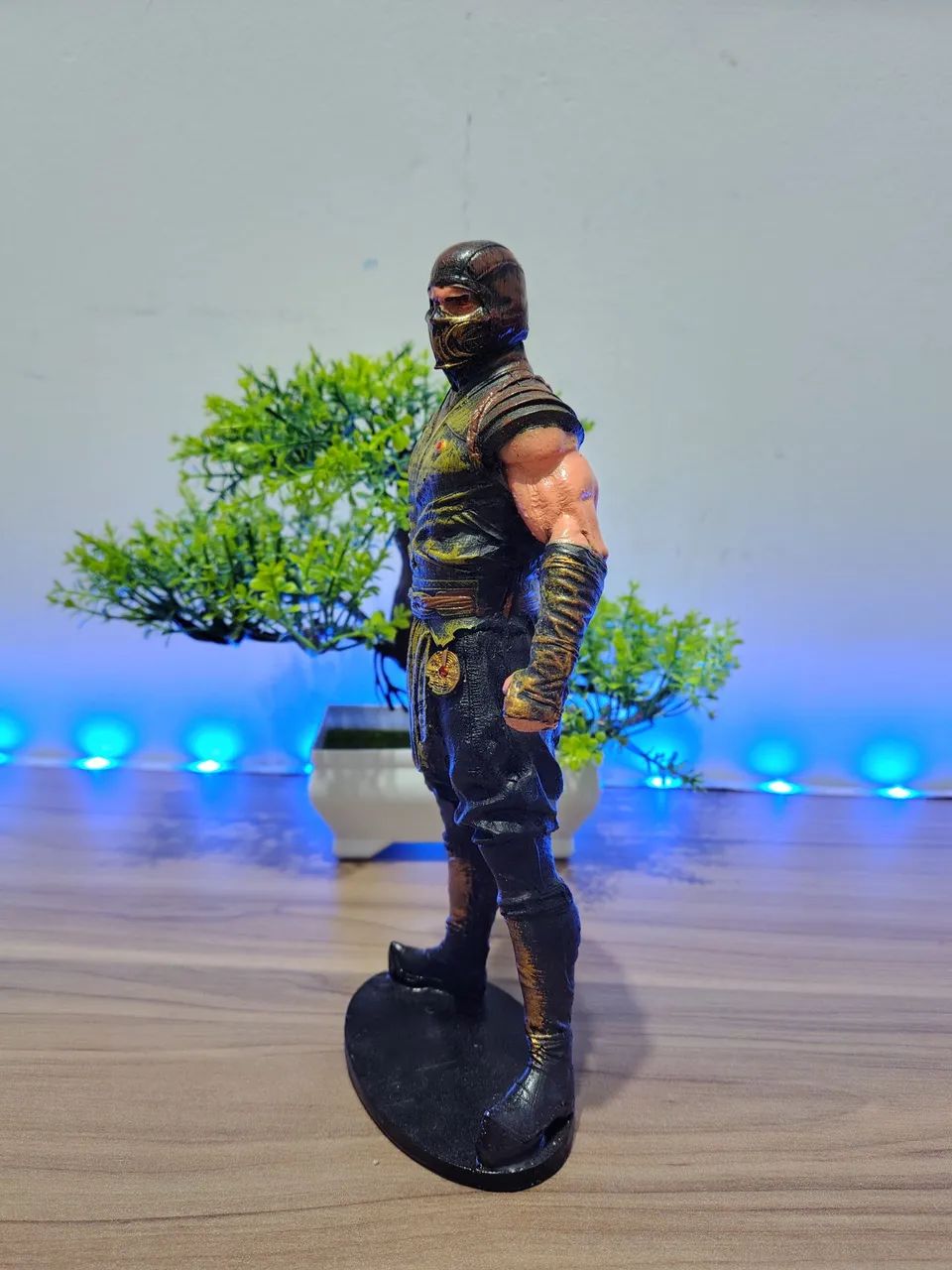 BONECO SCORPION MORTAL KOMBAT EM RESINA  - Foto 2