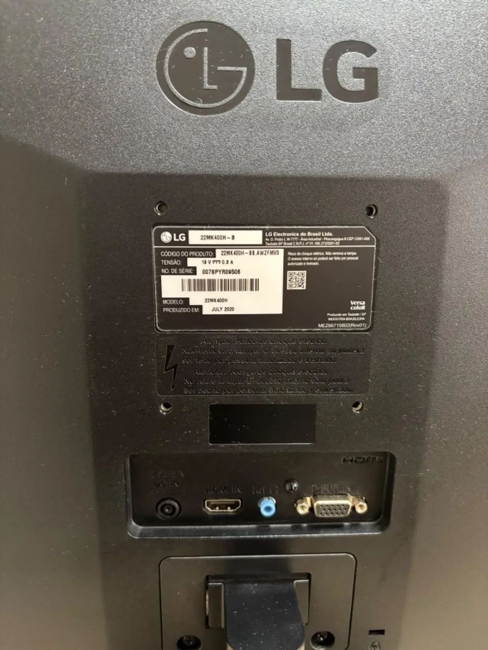 Monitor LG 22? 75Hz HDMI - 22MK400H-B - Foto 3