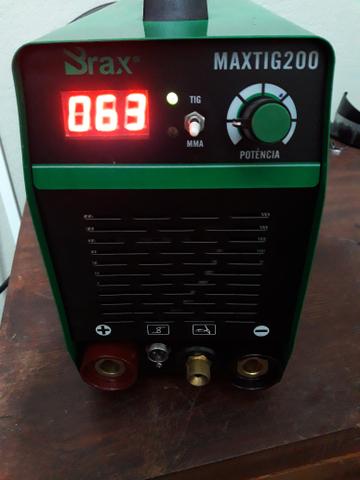 Solda inversora eletrodo e TIG DC 200 amperes