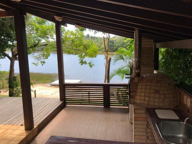 Casa 3/4 Praia do Forte, na beira da lagoa Aruá, contato direto com a natureza - Foto 13