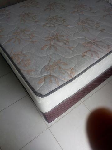 Cama Box Casal de Molas Ensacadas com 04 meses de uso - Foto 3