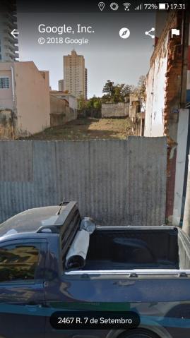 Terreno à venda em Centro, São carlos cod:2121