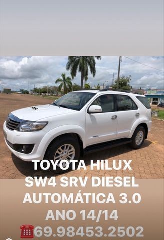 TOYOTA HILUX SW4 7 Lugares Ano 14/14 - Foto 12