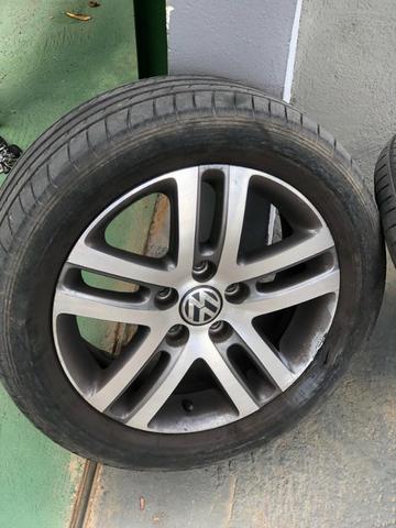 Jogo de rodas Atlanta 16 - do Jetta 2015 - 5x112 - Foto 3
