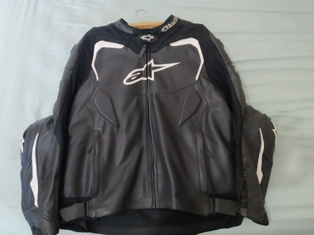 jaqueta alpinestars gp pro couro