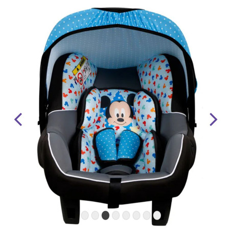 Vendo bebê conforto Mickey até 13kg