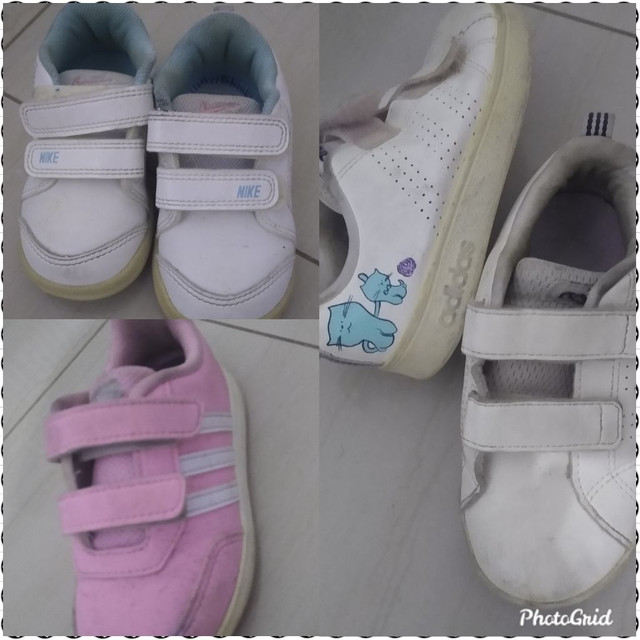 Tênis Infantil Adidas e Nike