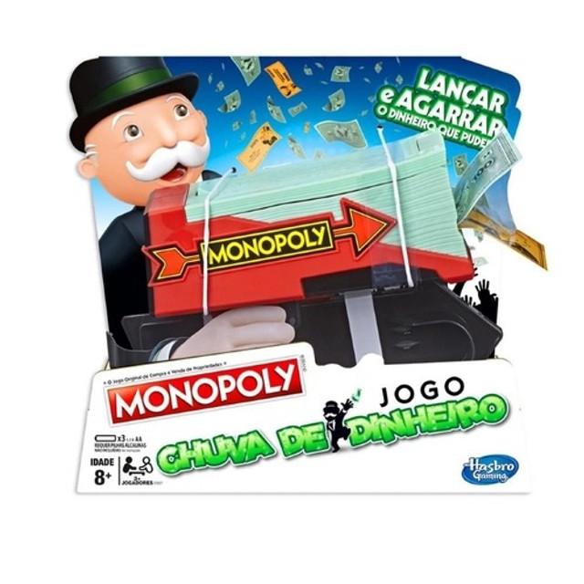 Jogo Monopoly Chuva De Dinheiro