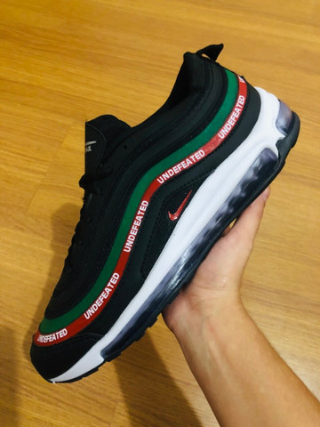 Tenis Air Max 97 tarja - verde e vermelho - Foto 2