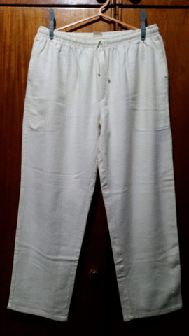 calça feminina algodão cru