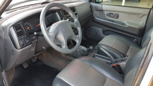 L200 2010 outdoor 2.5 diesel 4x4 completa prata - Foto 14