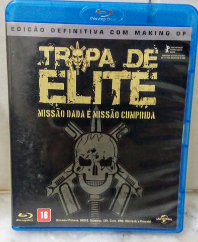 Blu-Ray Original - Tropa de Elite