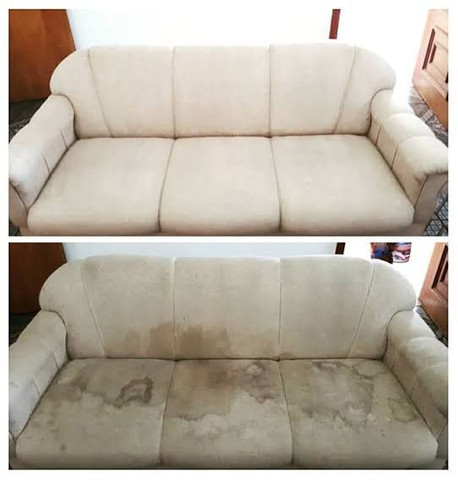 Higienização de sofá coxão a seco na residência - Foto 2