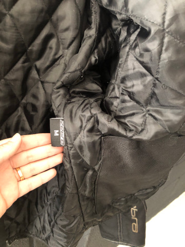 jaqueta impermeavel moto zebra