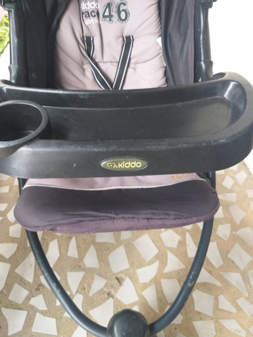 Carrinho Kiddo.Vendo ou troco por Bicicleta feminina. - Foto 2