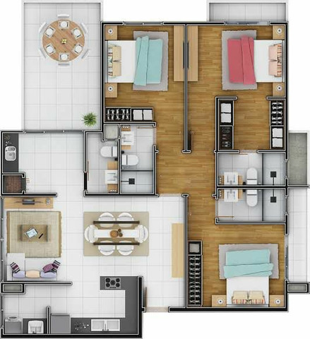 Planta/Desenho de Arquitetura Casa - Foto 5