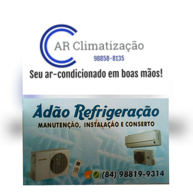 Serviços em ar-condicionado
