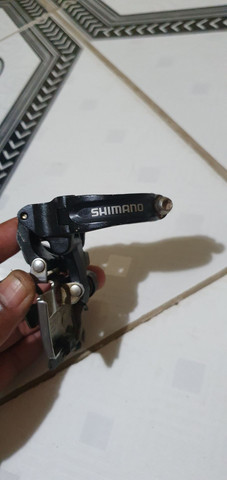 Trocador e cambio shimano deore