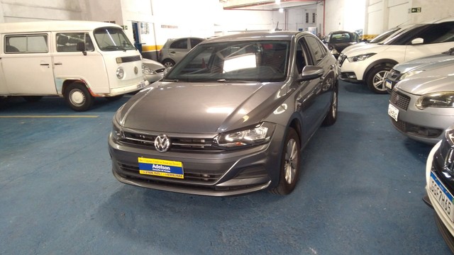 CARRO: VOLKSWAGEN VIRTUS MSI 1.6 2019 FLEX COM 24 MIL KM RODADOS AUTOMÁTICO