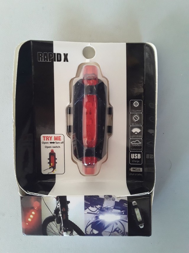 LANTERNA TRASEIRA BIKE 
