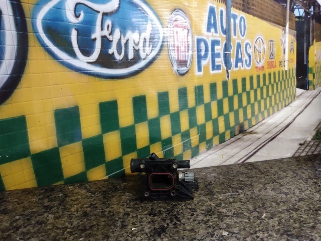 carcaça da valvula termostática ford ecosport 2.0 duratec