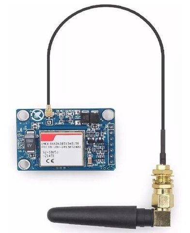 Sim800l Módulo Gsm Gprs/sms Quad-band Micro Sim V2 Antena Arduino Automação COD-AM513  - Foto 4