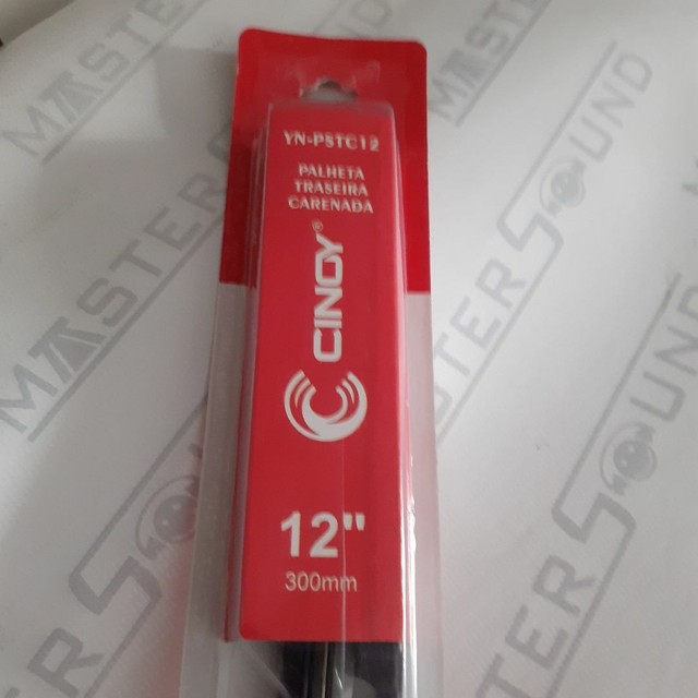 Palheta traseira carenada. 12". Nova. Colocada. 