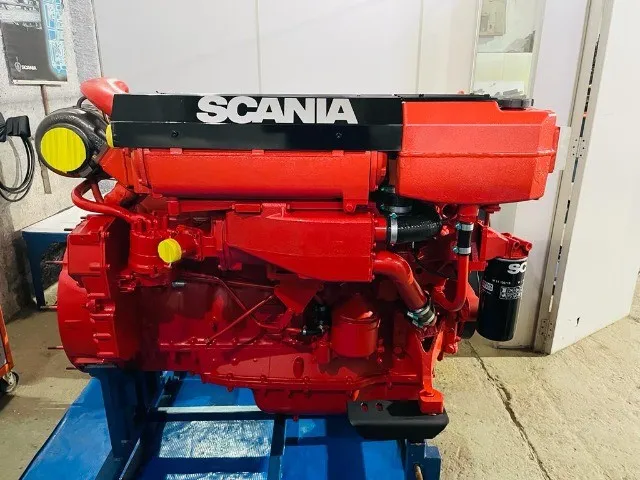 Motor Scania Maritimo DC13 Com 600 CV a base de troca