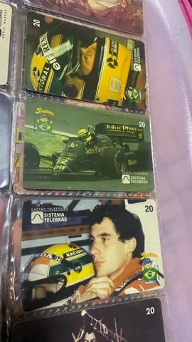 Vendo Cartão Telefônico Raro do Ayrton Senna - Foto 2