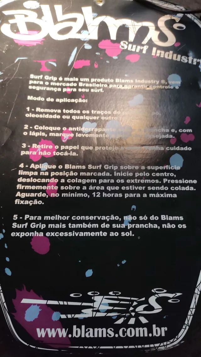 Deck para prancha de long 