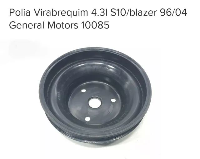 Polia Virabrequim S10 Blazer 4.3 V6 Original
