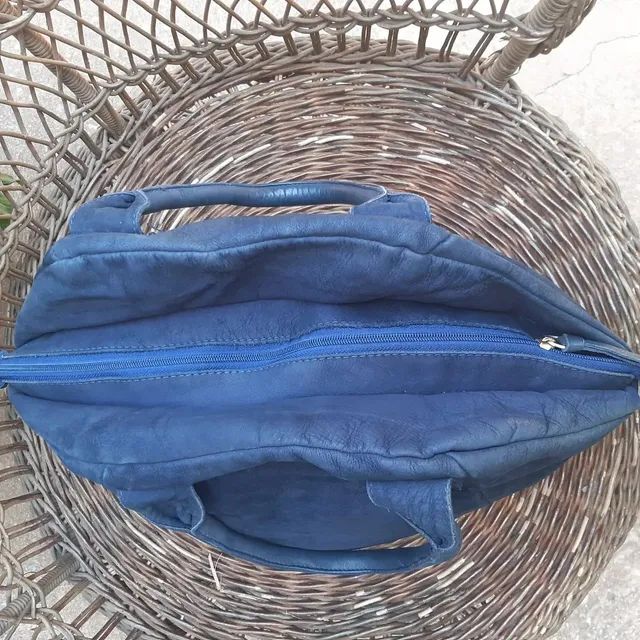 Bolsa couro  - Foto 4