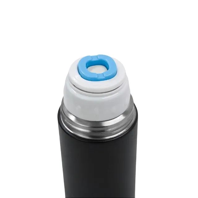Garrafa Térmica 3 Copos Aço Inox Squeeze 500ml Cores - Foto 5