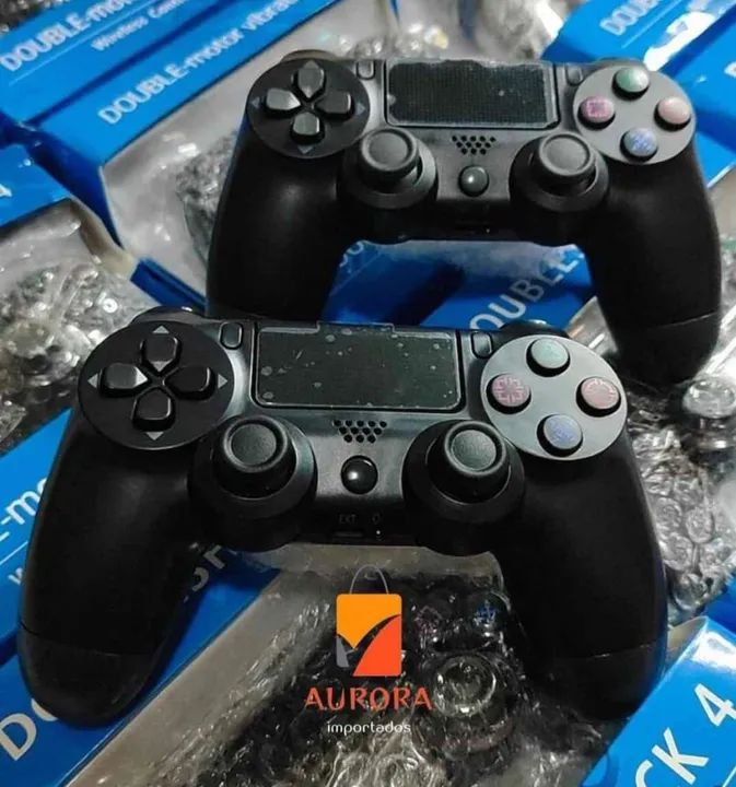 Controle PS4 Preto Novo